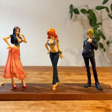 원피스 피규어 세트 나미 로빈 상디