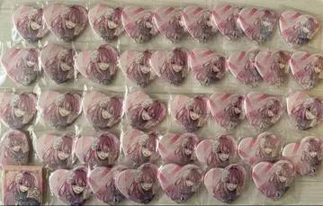 도쿄 에이리언즈 하트 캔뱃지 나데시코 라이카 캔뱃지 40개 씰 25개