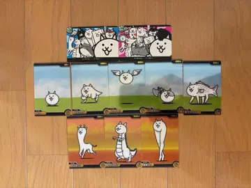 냥코 대전쟁 카드 45장 세트 중복 없음