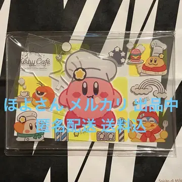 커비의 에어 라이더 아크릴 스탠드 보드 커비 카페 특전