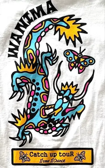 WANIMA Catch up tour 롱 슬리브 T셔츠 ( M 사이즈 )