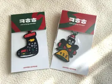 [ 미개봉 새상품 ] N.Flying ㅋㅎㅎ 키링 2개 세트