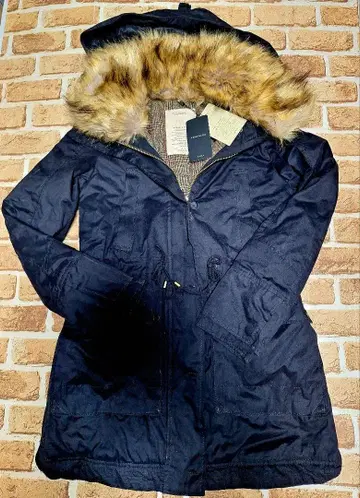 미사용 새상품! ZARA 자라 퍼 블랙 모즈 코트 세금 포함 17990엔