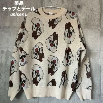 새상품급 칩과 데일 스웨터