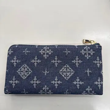 Daily russet 데님 장지갑 네이비