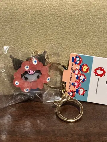 간사이 만박 산리오 미야쿠미야쿠 변신 키링 쿠로미 클리어