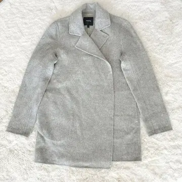 theory CLAIRENE/NEW DIVIDE 캐시미어 울 리버 코트