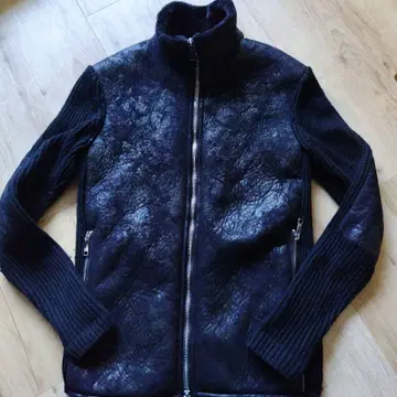 ARMANI EXCHANGE 무스탕 자켓 니트 절개 구제 의류