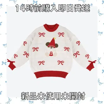 [ 택 포함 미사용 새상품 ] 릴린링 니트 스웨터 크리스마스 2025