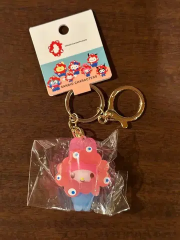 먀쿠먀쿠 산리오 키링 클리어 컬러 마이멜로디 만박