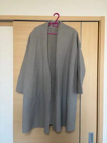 23구 그레이 롱 코트