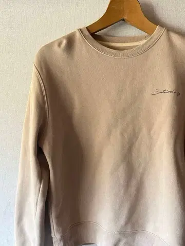 Saturdays NYC 베이지 맨투맨 트레이닝복 긴팔