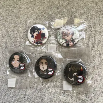 애니메이션 캐릭터 캔뱃지 5개 세트