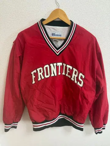 FRONTIERS 나일론 자켓 빨간색