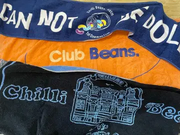 Chilli Beans. 타월 3장 세트