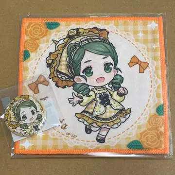 마루쿠지 로젠 메이든 금실카나리아 캔뱃지 타월 컨트리 Style 2점