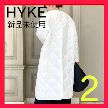 미사용 [ HYKE(하이크) ] QUILTED LINER COAT