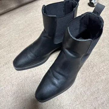 블랙 사이드 고어 부츠