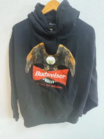Budweiser 이글 디자인 후드티