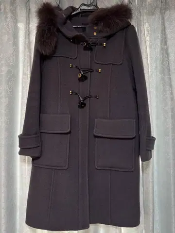 [ 새상품급 ] jillby jillstuart 퍼 달린 더플 코트