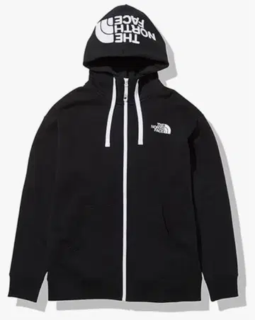 THE NORTH FACE 블랙 풀 집업 후드티
