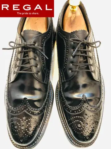 새상품급 정가 33,000엔! 리갈 REGAL 윙팁 25EE