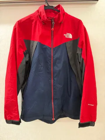 더 노스페이스 하이벤트 마운틴 후드티 빨간색/네이비