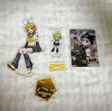 카가미네 린 제일복권, 100엔샵 콜라보 아크릴 스탠드 2점