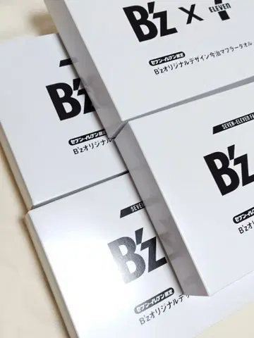 B'z 오리지널 디자인 이마바리 머플러 타월 x 4