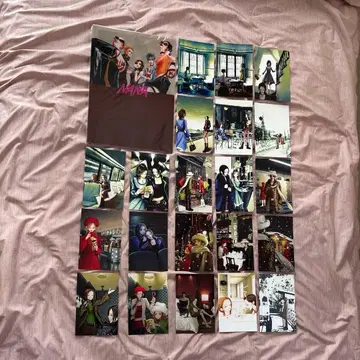 NANA BLACK STONES 우체국 엽서 클리어 파일 콜라보