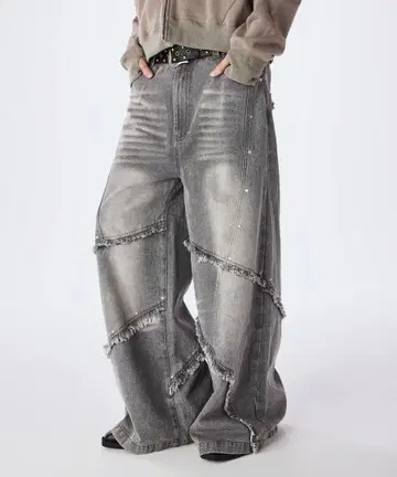 jentlouis 젠틀루이스 컷오프 데님 팬츠