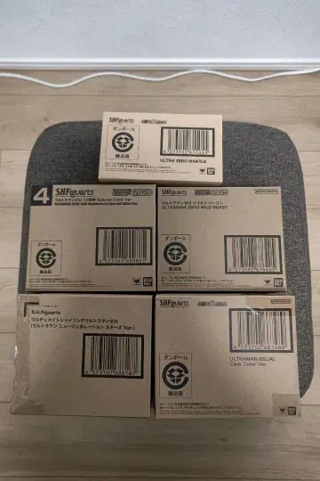 S.H.Figuarts 울트라맨 제로 3종류 제로 망토 베리알 세트