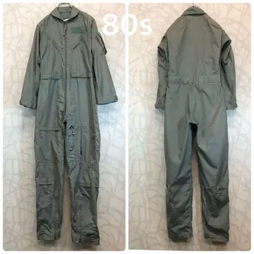 1980년대 오버롤 작업복 플라이트 자켓 R