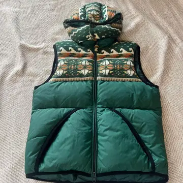 ku USA 노르딕 레어 컬러 다운 베스트