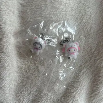 산리오 메지루시 액세서리 포근포근 스노우