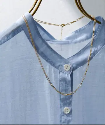 Whim Gazette [ THE PAUSE ] 콤비 체인 목걸이