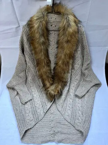 퍼 달린 롱 가디건