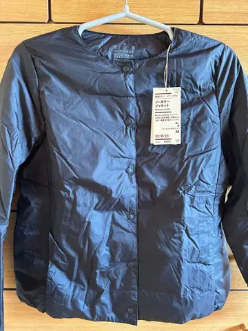 노카라 경량 다운 자켓 M 블랙