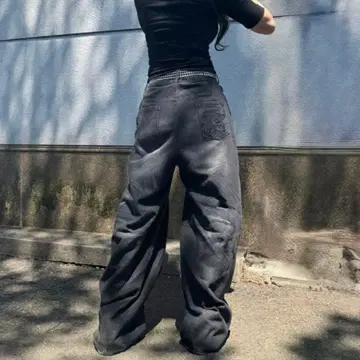 gibous 배기 팬츠