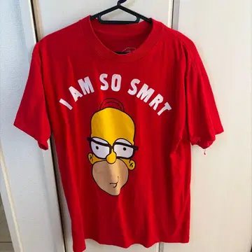더 심슨 호머 T셔츠 레드