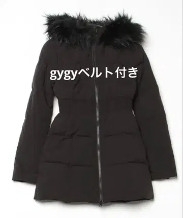 [ TINY 작은 키를 위한 ] GYGY 벨트 포함 롱 다운 코트