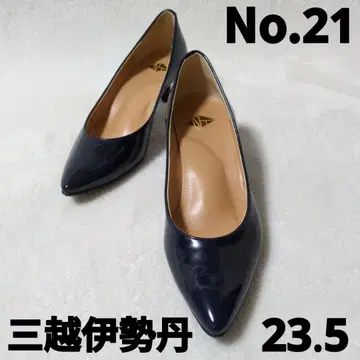 이세탄 펌프스 네이비 23.5 Number21