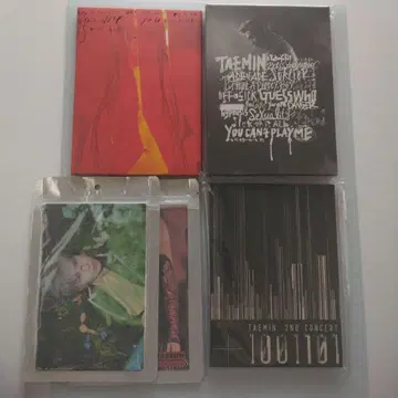 SHINee TAEMIN 공식 엽서북 + 사진 5세트