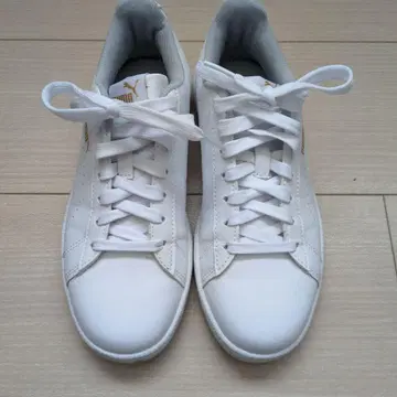 PUMA 화이트 스니커즈 23.0CM