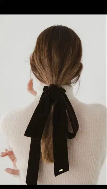 LETICIA Ribbon-VELVET brown