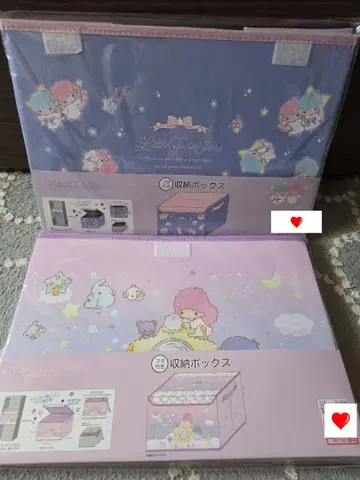 구매 전 댓글 주세요 산리오 키키라라 뚜껑 포함 수납 박스