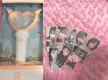 YENA 예나 응원봉 트레이딩 카드 네모네모