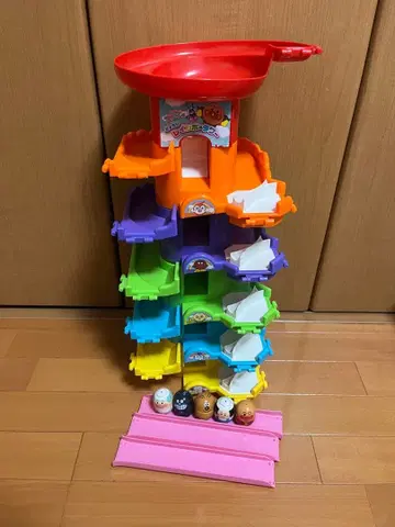 호빵맨 완구 타워 미니 피규어 포함