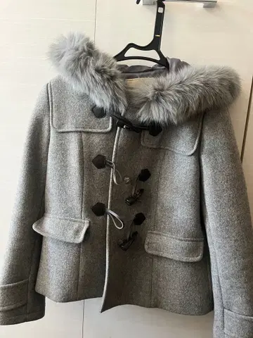 Apuweiser-riche 그레이 더플 코트 사이즈 2