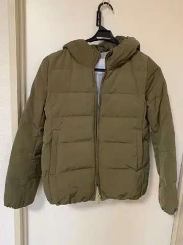 매킨토시 철학 숏 다운 코트 자켓 카키 36